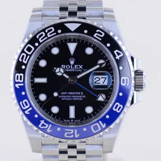 Rolex GMT-Master II 126710BLNR 40mm Stainless steel Black