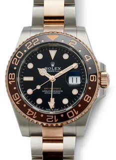 Rolex GMT-Master II 126711CHNR 40mm Yellow gold and Stainless steel Black