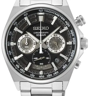 Seiko Chronograph SSB397P1 41mm Stainless steel Black