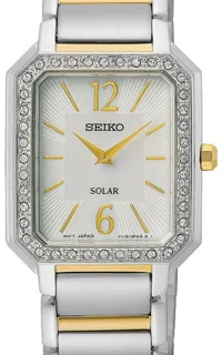 Seiko Solar SUP466P1 25mm Stainless steel White