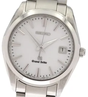 Seiko GS SBGX059/9F62-0AB0 37mm Stainless steel White