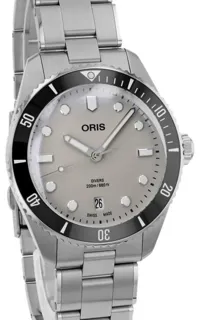 Oris Divers Sixty Five 01 733 7795 4051-SET 39mm Stainless steel Champagne