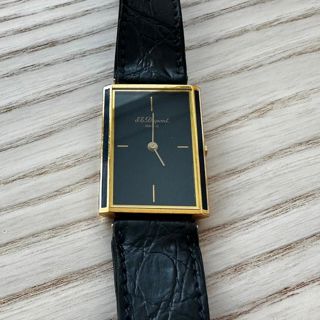 S.T. Dupont 61225 Yellow gold Blue 1985 Belgium | Dealer | EveryWatch