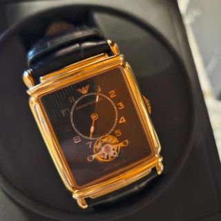合馬公式アカウント1 ARMANI COLLEZIONI アルマー Armani AR4212 Yellow gold 2003 Germany | Dealer | EveryWatch