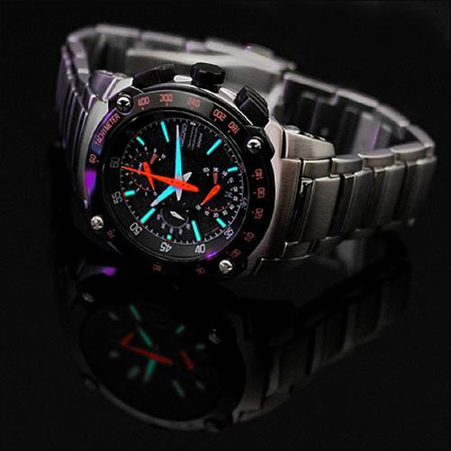 Seiko Sportura SPC039P1 Stainless steel Black and Gray | Dealer