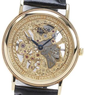 クルセイド 祝福の刻　SP Credor Signo GBBD998 Yellow gold Skeletonized Japan | Dealer