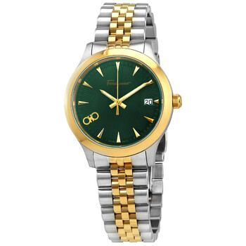 Salvatore Ferragamo Duo SFCU00219 Stainless steel Green | Dealer