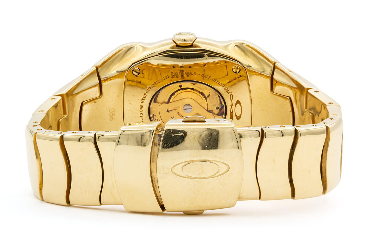 Oakley Limited Edition Timebomb Yellow gold Golden United States