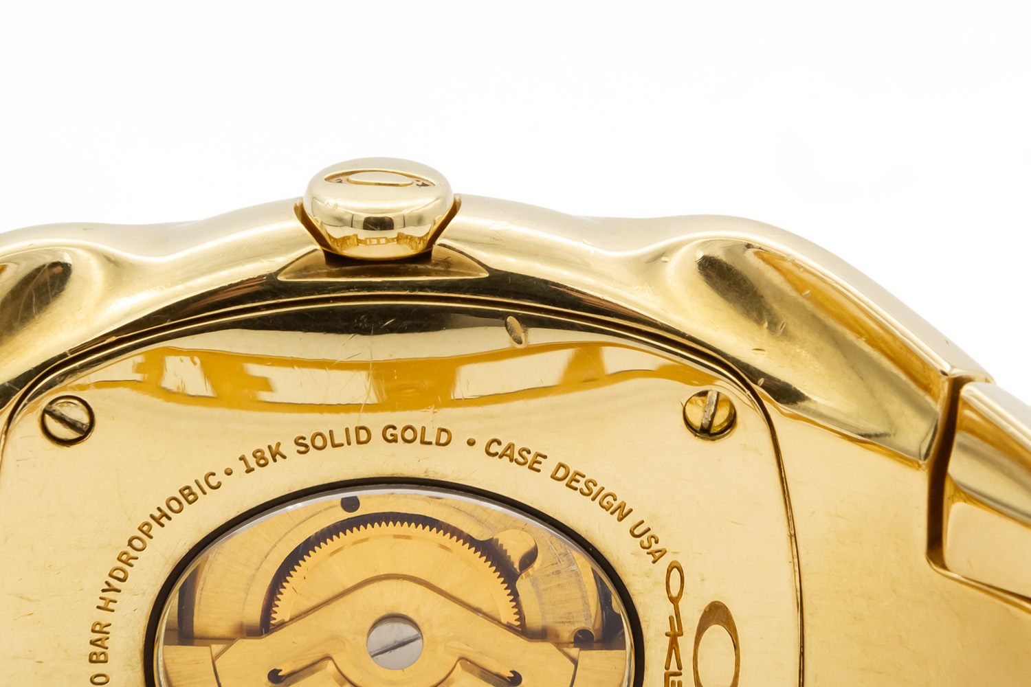 Oakley Limited Edition Timebomb Yellow gold Golden United States