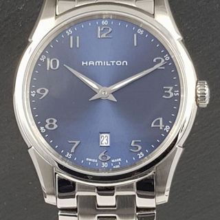 Hamilton Jazzmaster Thinline H385111 Stainless steel Blue | Dealer
