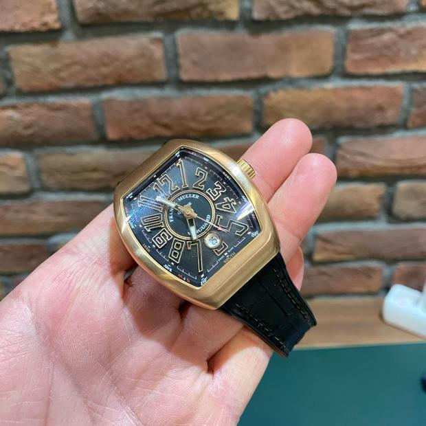 Franck Muller Vanguard V 41 SC DT Yellow gold Champagne Turkey