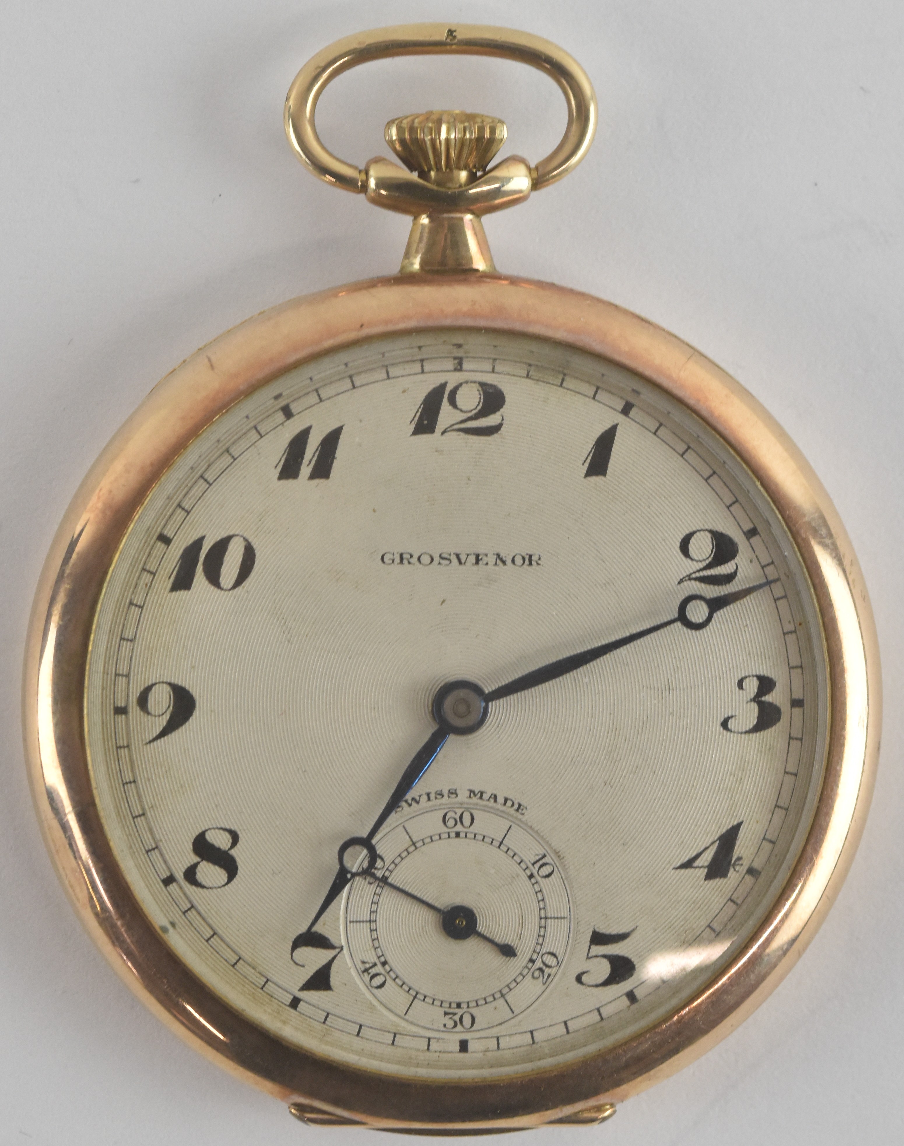 Grosvenor 9K Yellow Gold Silver United Kingdom | Antiques & Fine