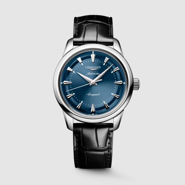 Longines Conquest L1.649.4.92.2 Stainless steel Blue Japan