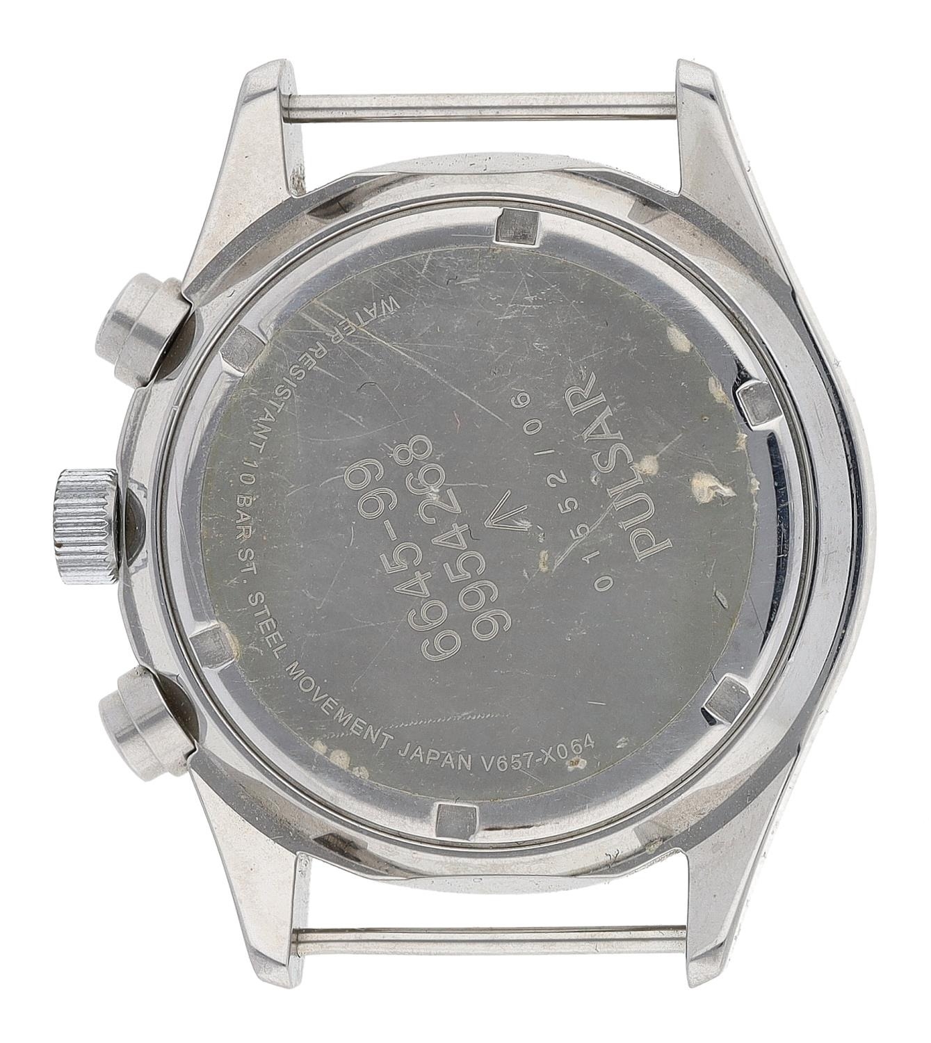 SEIKO PULSAR V657-X063 腕時計 RAF GEN 英国 民生 Pulsar v657-X063 