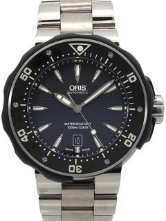 ORIS 美品　黒文字盤 oris-prodiver-date-