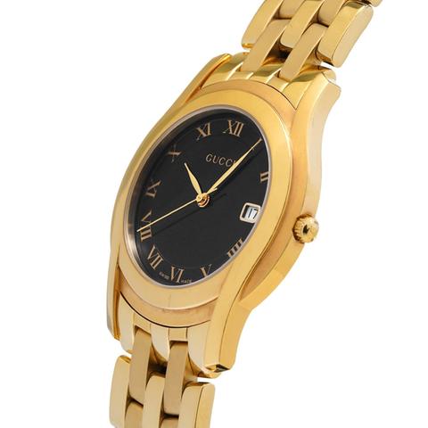 Gucci 5400M 5400M Yellow gold Black | Dealer | EveryWatch