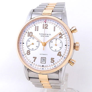 Tiffany CT60 36813865 Rose gold and Stainless steel Silver 2015