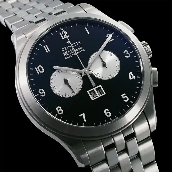 Zenith El Primero 03.0520.4010/21.M520 Stainless steel Black Japan