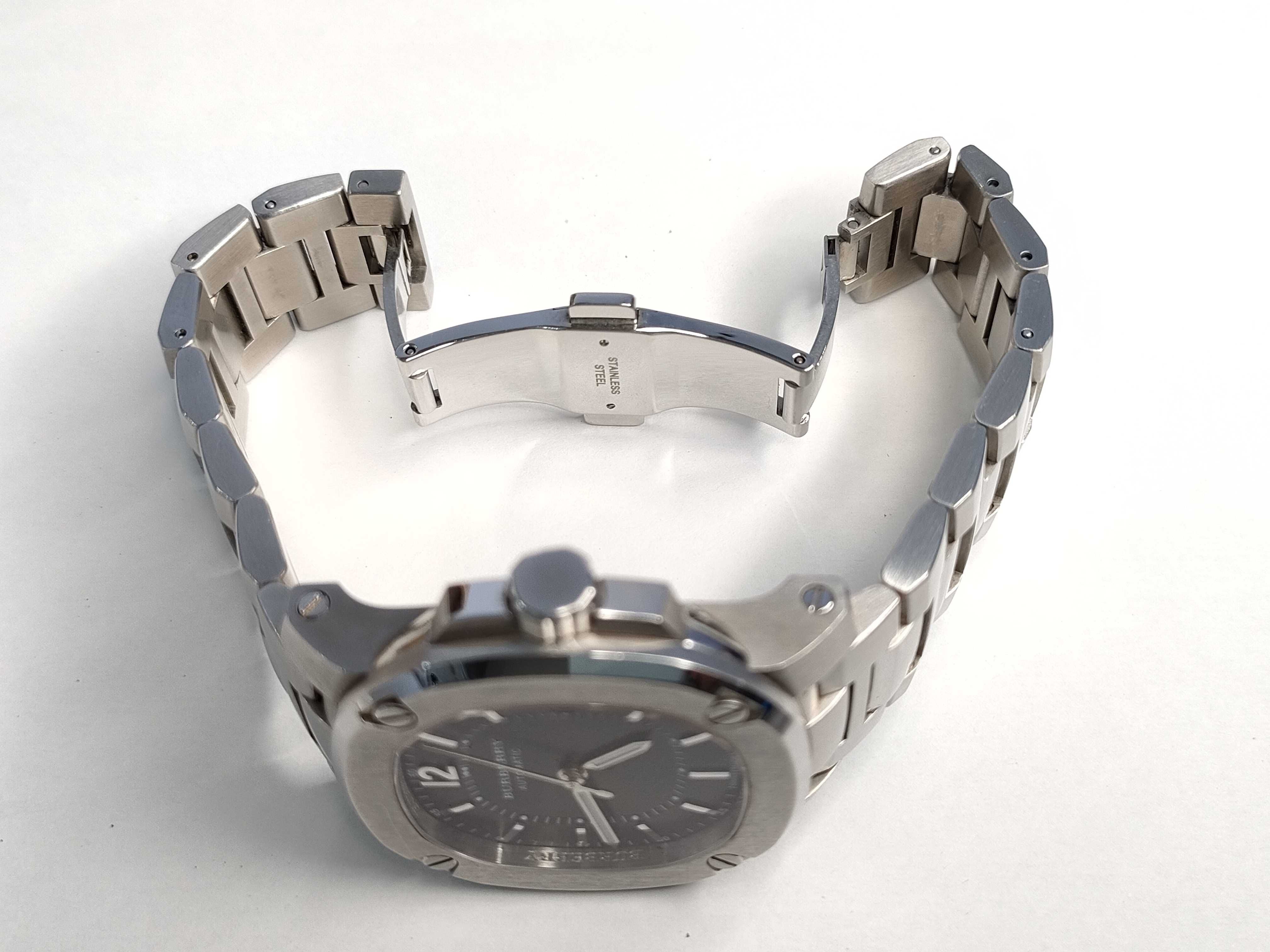 Burberry Utilitarian GMT BU7866 Stainless steel Black | Dealer