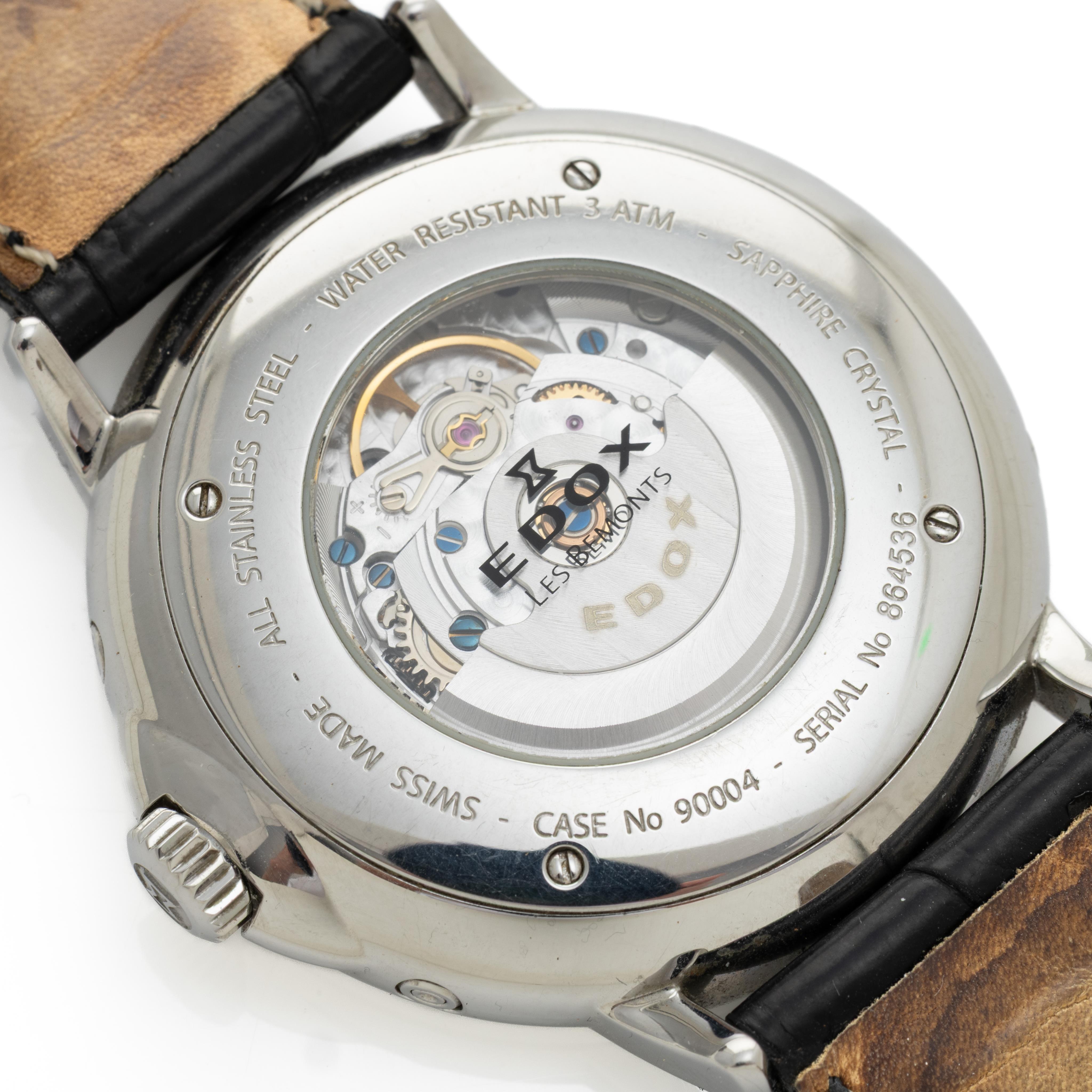 Docoo2 Edox Class-1 93002 TIN NIN Titanium Black | Dealer | EveryWatch