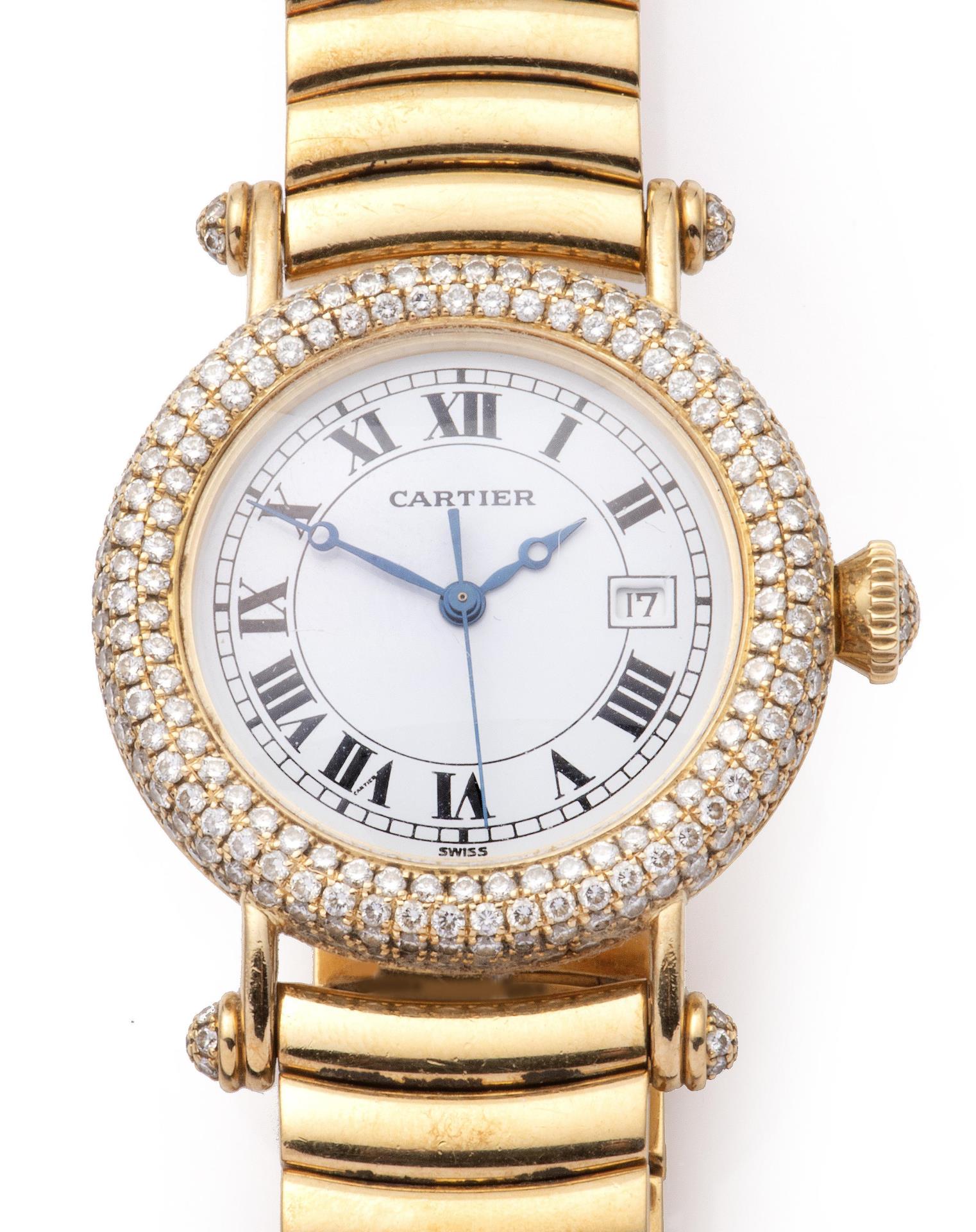 Cartier 1430 Yellow gold Ivory