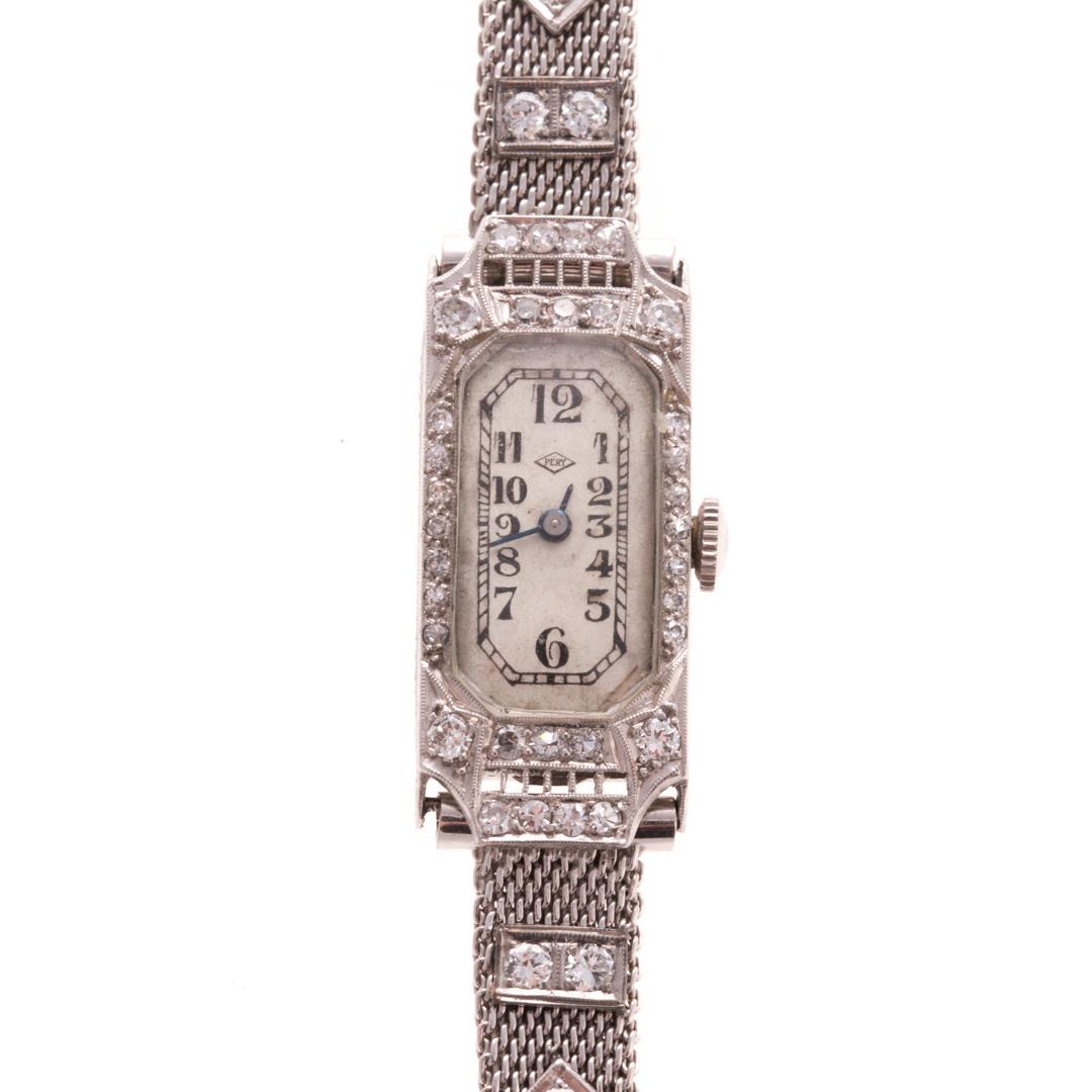 Pery Watch Co. Platinum White