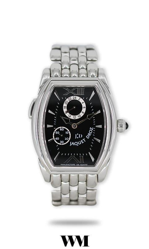 Jaeger-LeCoultre Stainless steel Black