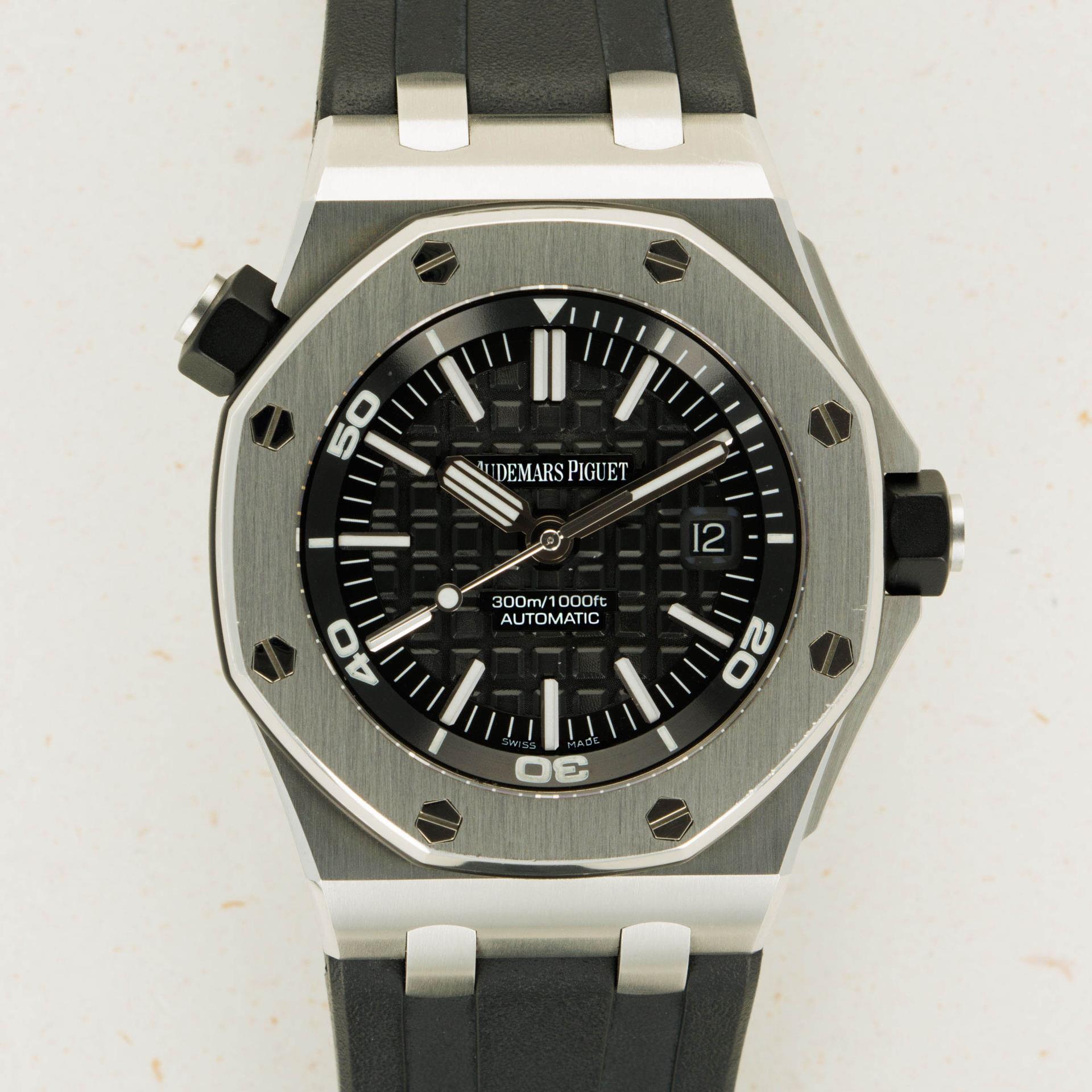 Audemars Piguet Royal Oak Offshore Diver 15703ST 42mm Stainless steel Black