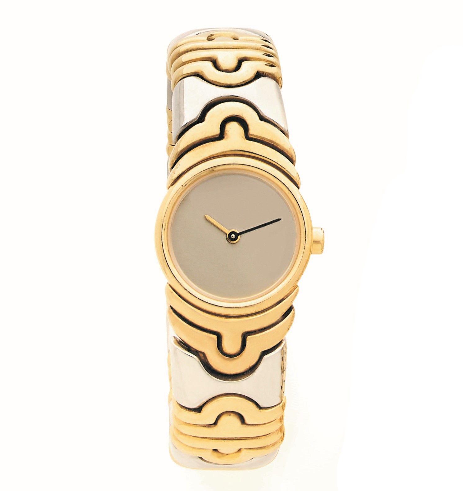 Bulgari Parentesi BJ01 19mm Yellow gold Silver