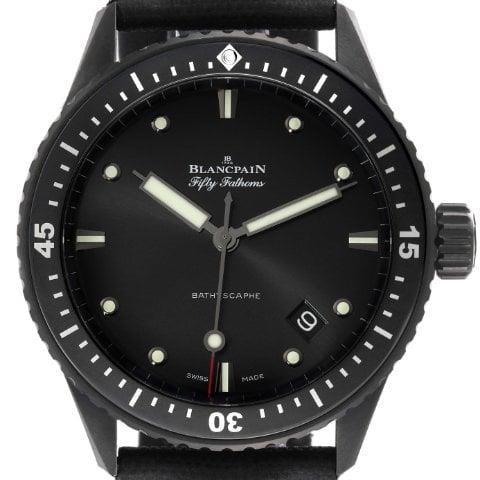 Blancpain Fifty Fathoms 5000-0130-B52A 43.6mm Stainless steel Black