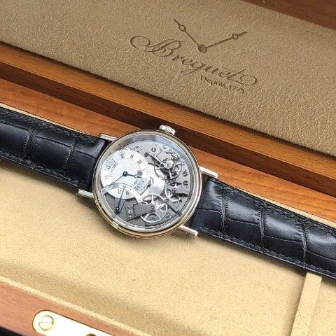 Breguet Tradition 7097BB/G1/9WU 40mm White gold Silver