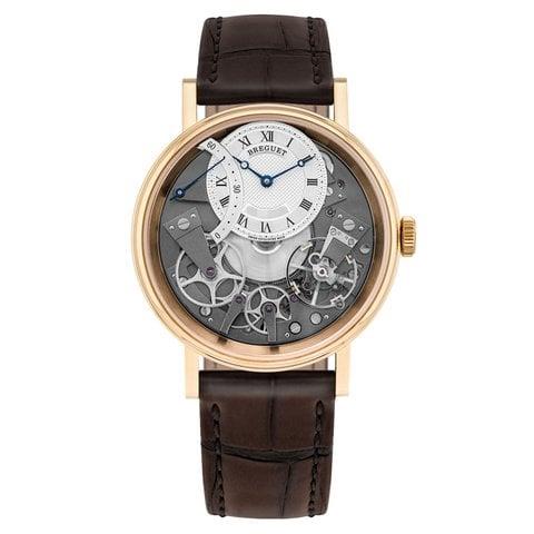 Breguet Tradition 7097BR/G1/9WU 40mm Rose gold Silver