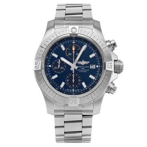 Breitling Avenger A13317101C1A1 45mm Stainless steel Blue