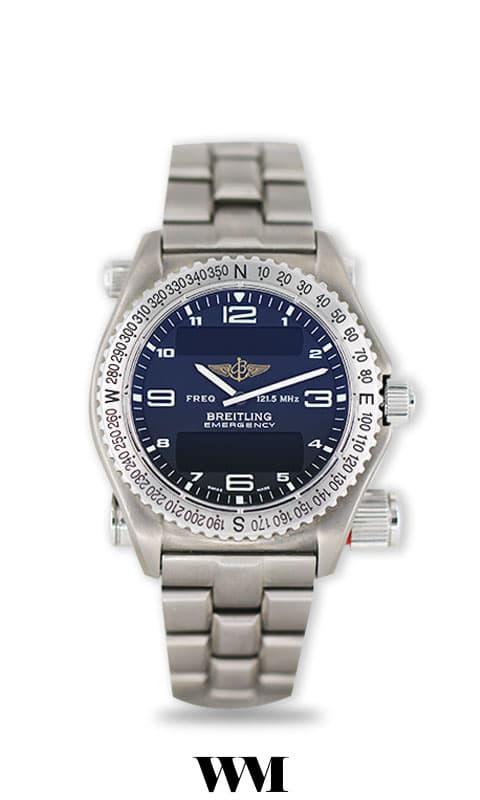 Breitling Emergency 4699 43mm Titanium Grey