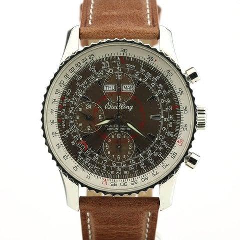 Breitling Montbrillant A21330 43mm Steel Brown