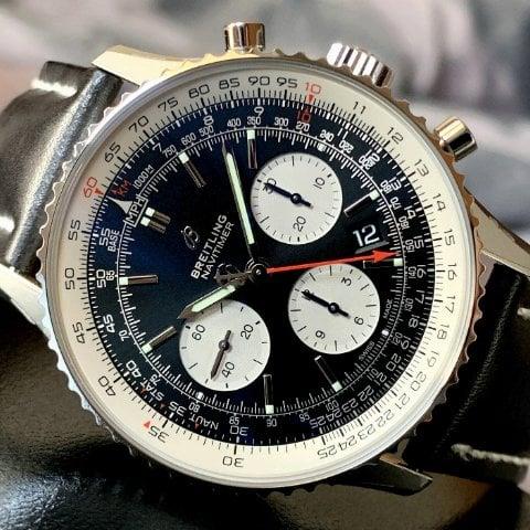 Breitling Navitimer AB0121 43mm Steel Black