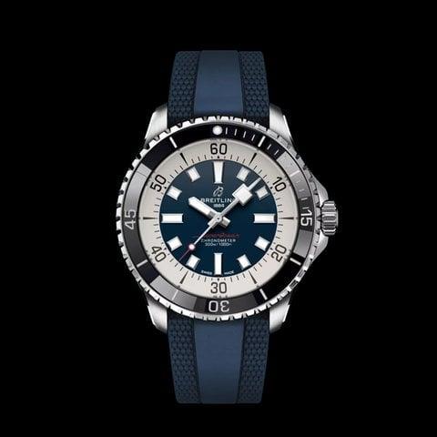 Breitling Superocean A17376211C1S1 44mm Stainless steel Blue