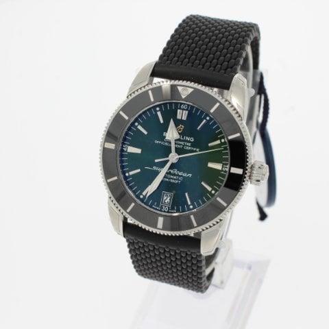 Breitling Superocean Heritage AB2010121L1S1 42mm Stainless steel Green