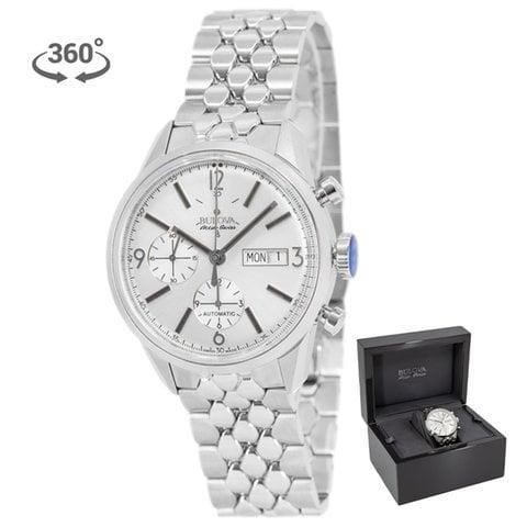 Bulova Accu-Swiss 63C118 41mm Stainless steel Silver