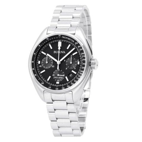 Bulova Lunar Pilot 96B258 45mm Stainless steel Black