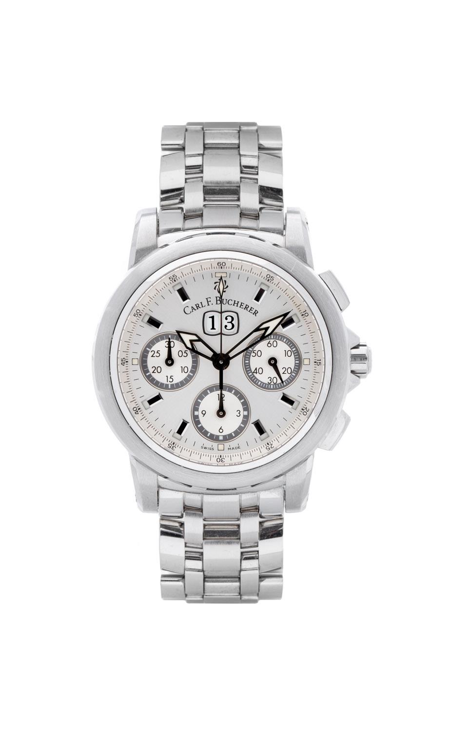 Carl F. Bucherer Patravi 4500.620 40mm Stainless steel Silver