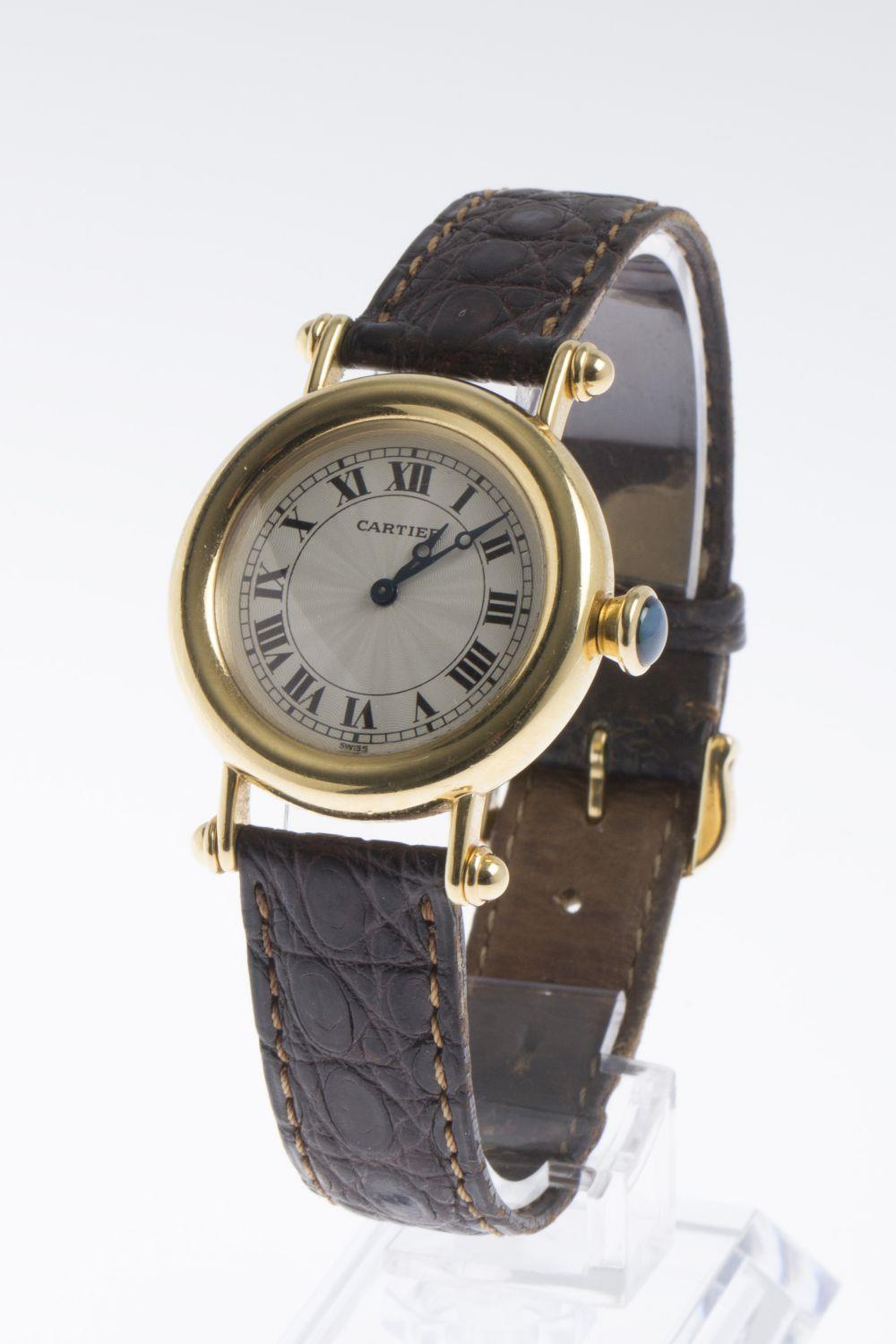 Cartier Diabolo 14600 30mm Yellow gold White