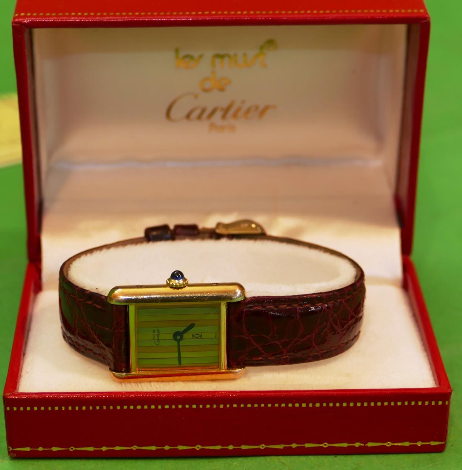 Cartier Must de Cartier nullmm Gold-plated Champagne 2