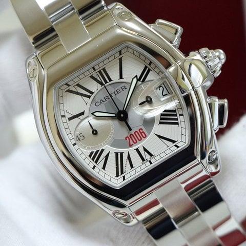 Cartier Roadster W62044X6 42mm Stainless steel