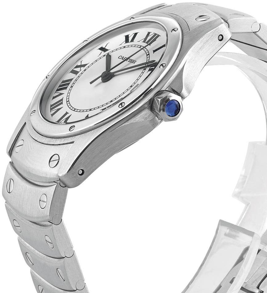 Cartier Santos 1920 33mm Stainless steel White 1