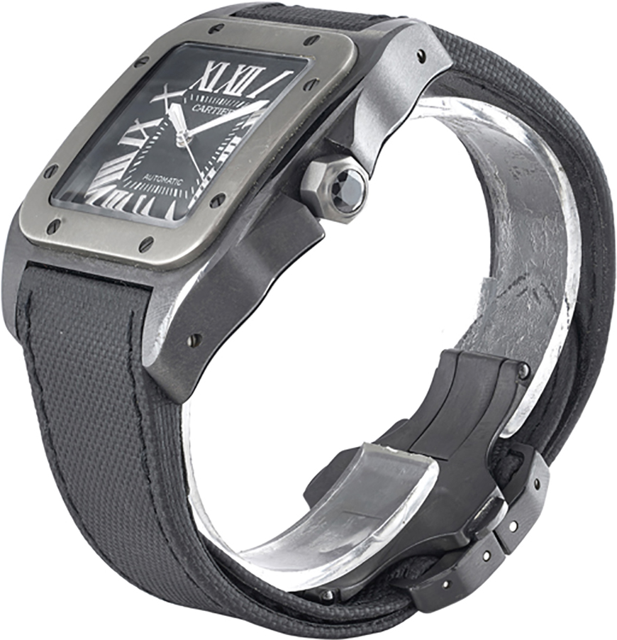 Cartier Santos W2020010 Titanium Black 1