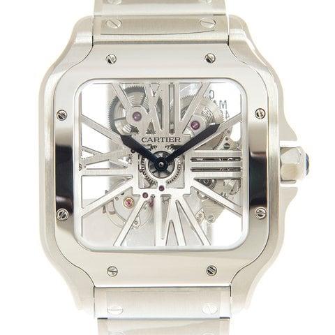 Cartier Santos WHSA0015 40mm Stainless steel Transparent