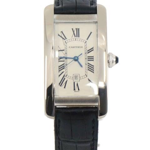 Cartier Tank 1726 23mm White gold Silver