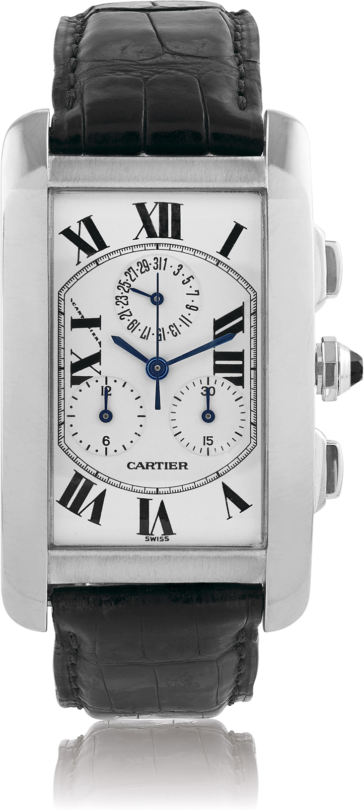 Cartier Tank 2312 45mm White gold White