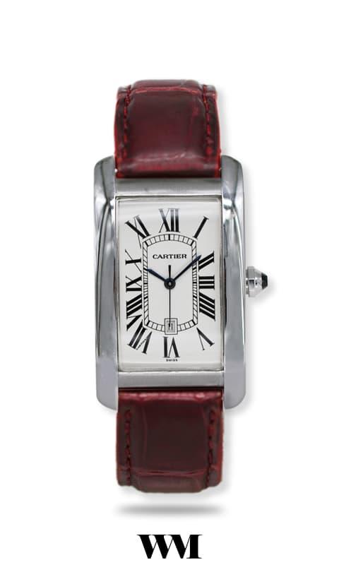 Cartier Tank Américaine 1741 36.5mm White gold